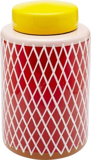 Pojemnik dekoracyjny Festa Wielokolorowy 26cm – obraz-1