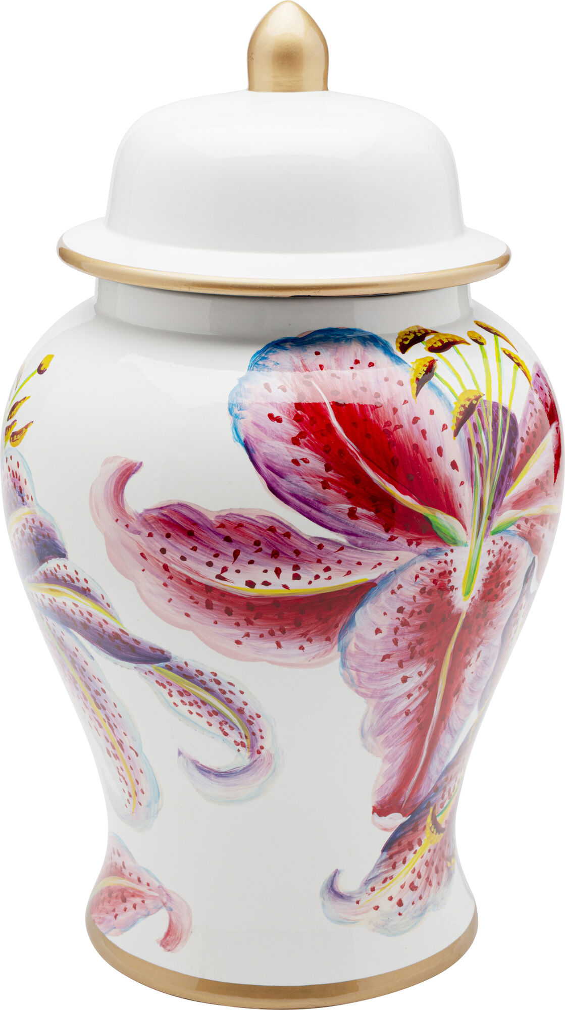 Деко буркан Lillies Pink Ø26cm – изображение-1.