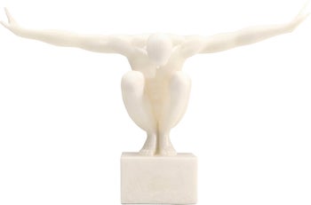 Objeto decorativo Athlet Blanco 50 cm – Imagen-1.