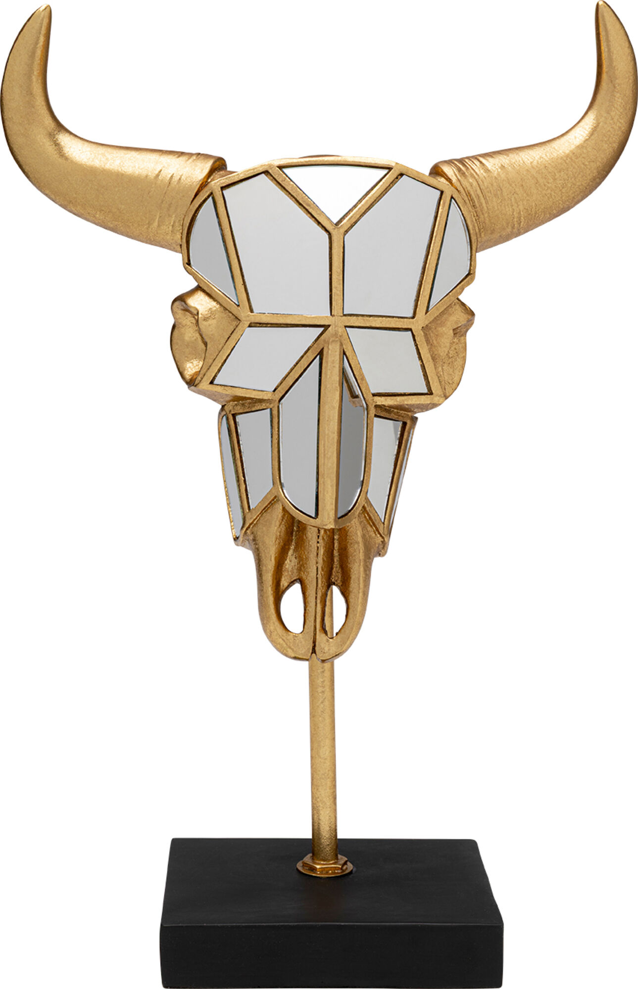 Figurka dekoracyjna Bull Mirror 43cm – obraz-1