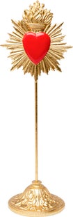 Ukrasni objekt Flaming Heart 31cm – slika-1.
