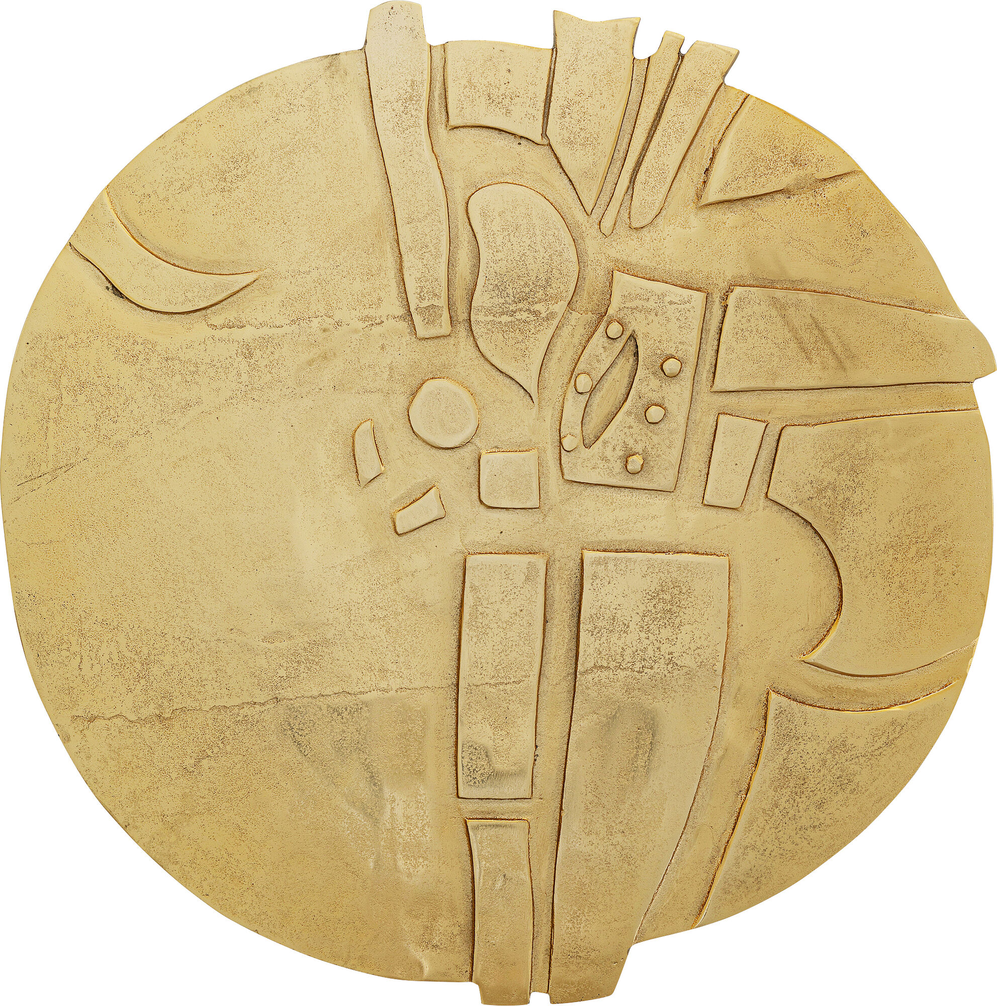 Deco pared Kala Antique oro Ø60cm – Imagen-1.