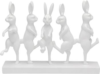 Figurka dekoracyjna Dancing Rabbits 40cm – obraz-1