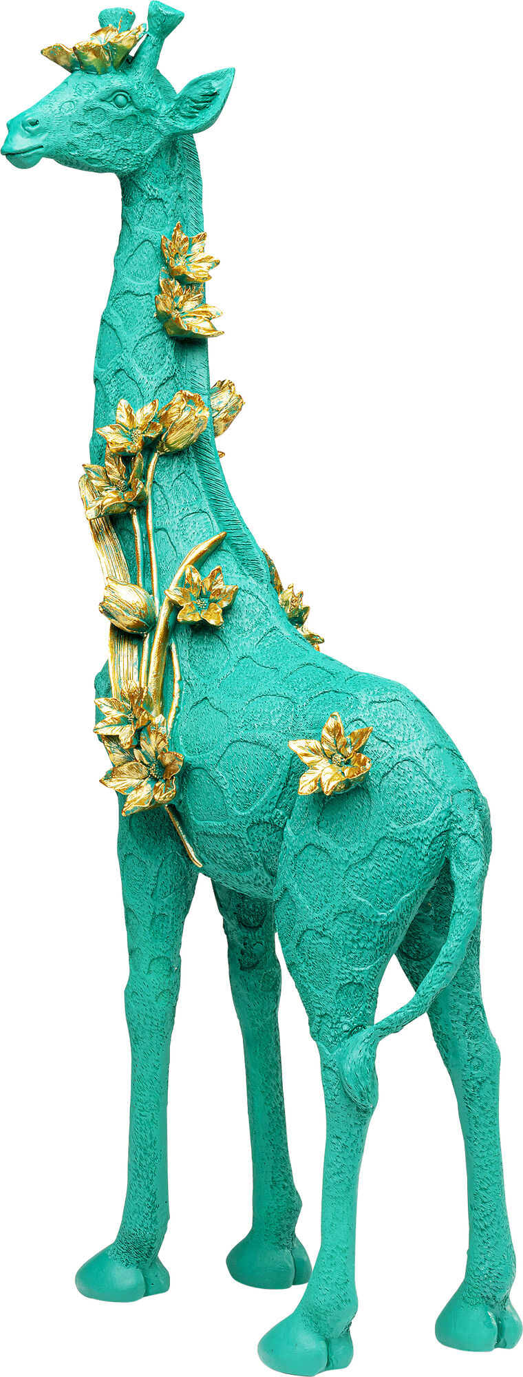 Деко Фигура Flower Giraffe Green 76cm – изображение-1.