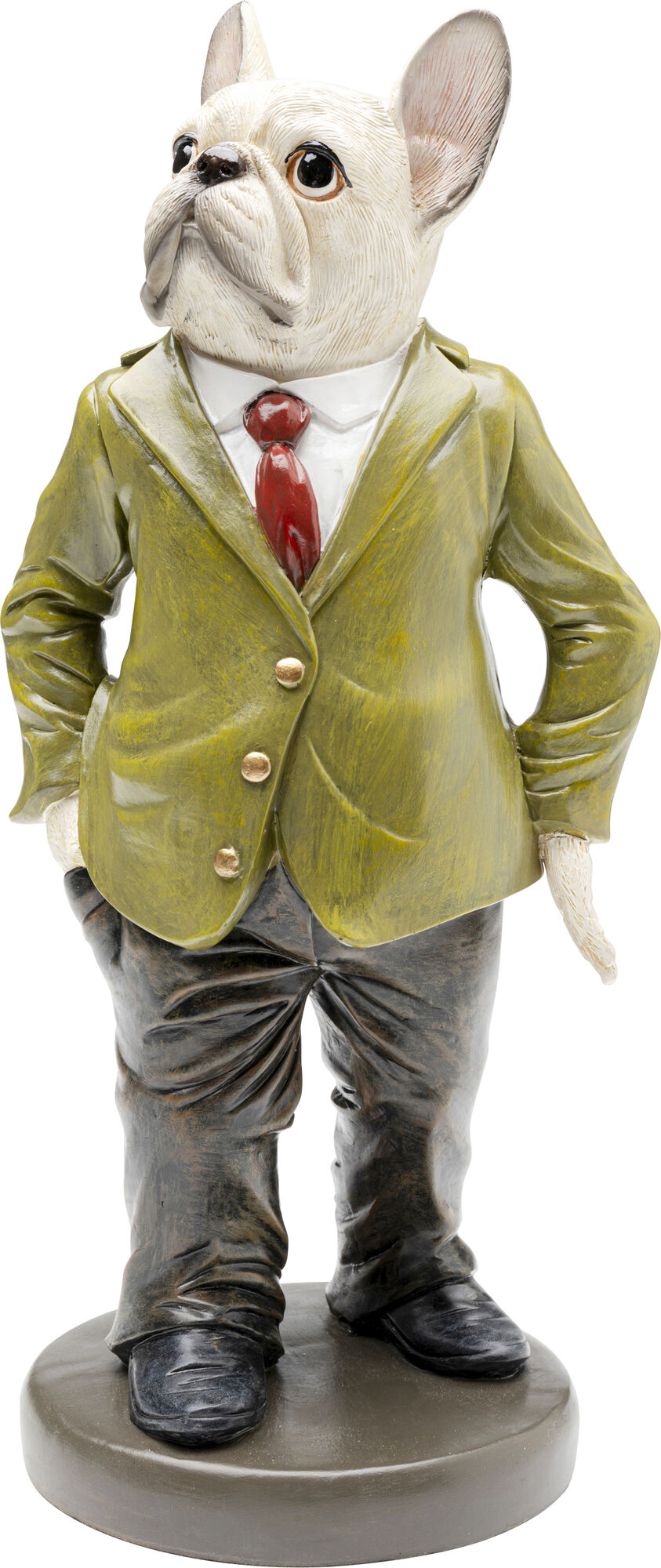 Figurka dekoracyjna Gentleman Dog 35cm – obraz-1