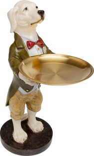 Figura Deco Gentleman Dog Tray 43cm – Imagen-1.
