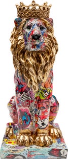 Ukrasna figura Graffiti King Lion 29cm – slika-1.