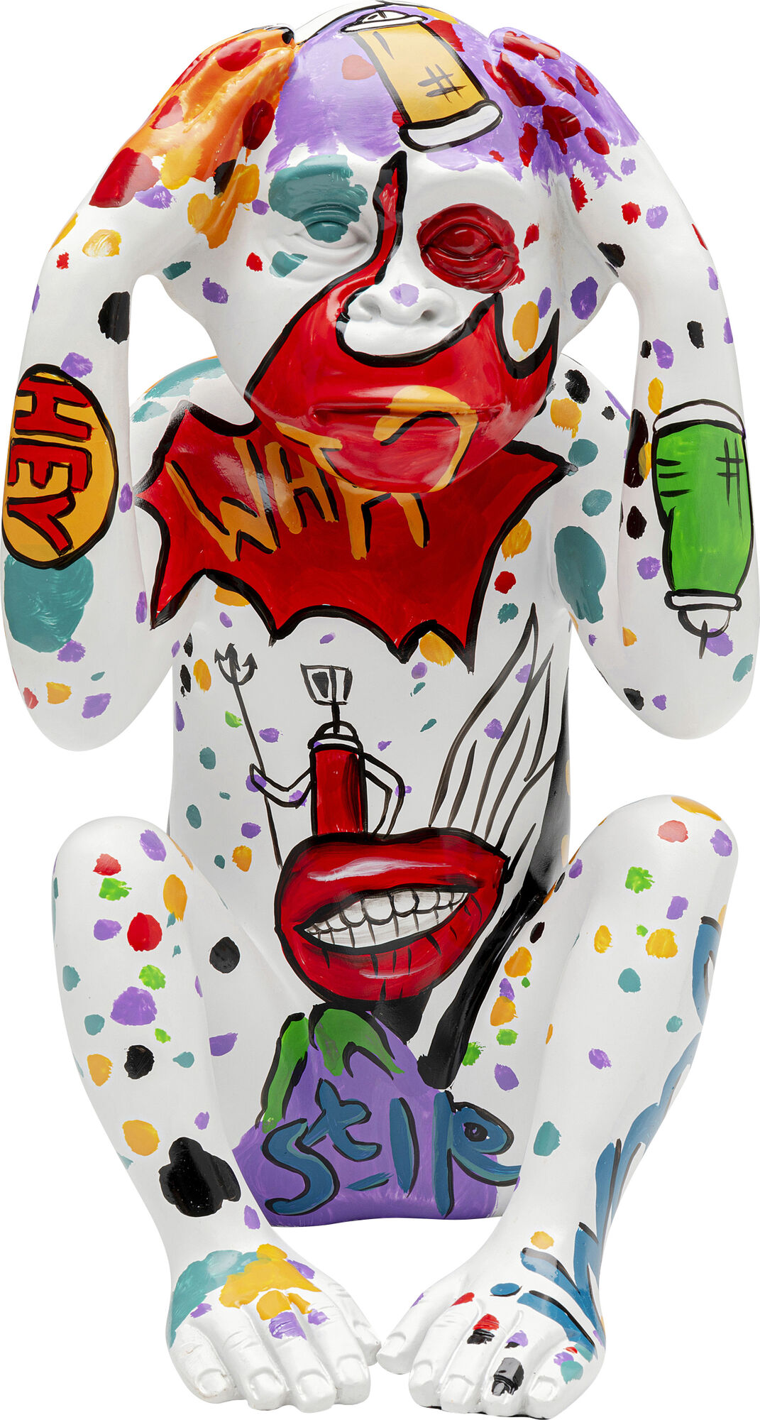 Dekorationsfigur Graffiti Monkey 40cm – billede-1.