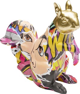 Figurka dekoracyjna Graffiti Squirrel 22cm – obraz-1