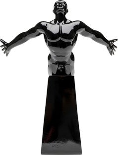 Dekoratyvinė skulptūrėlė Jumper Black 37cm – paveikslėlis-1.