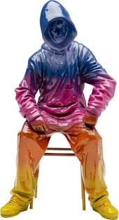 Figura Deco Street Art Boy Rainbow 36cm – Imagen-1.