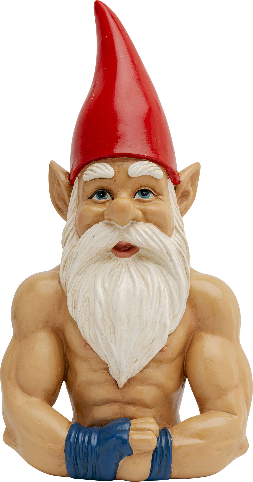 Figurka dekoracyjna Gnome Muscle 32cm – obraz-1
