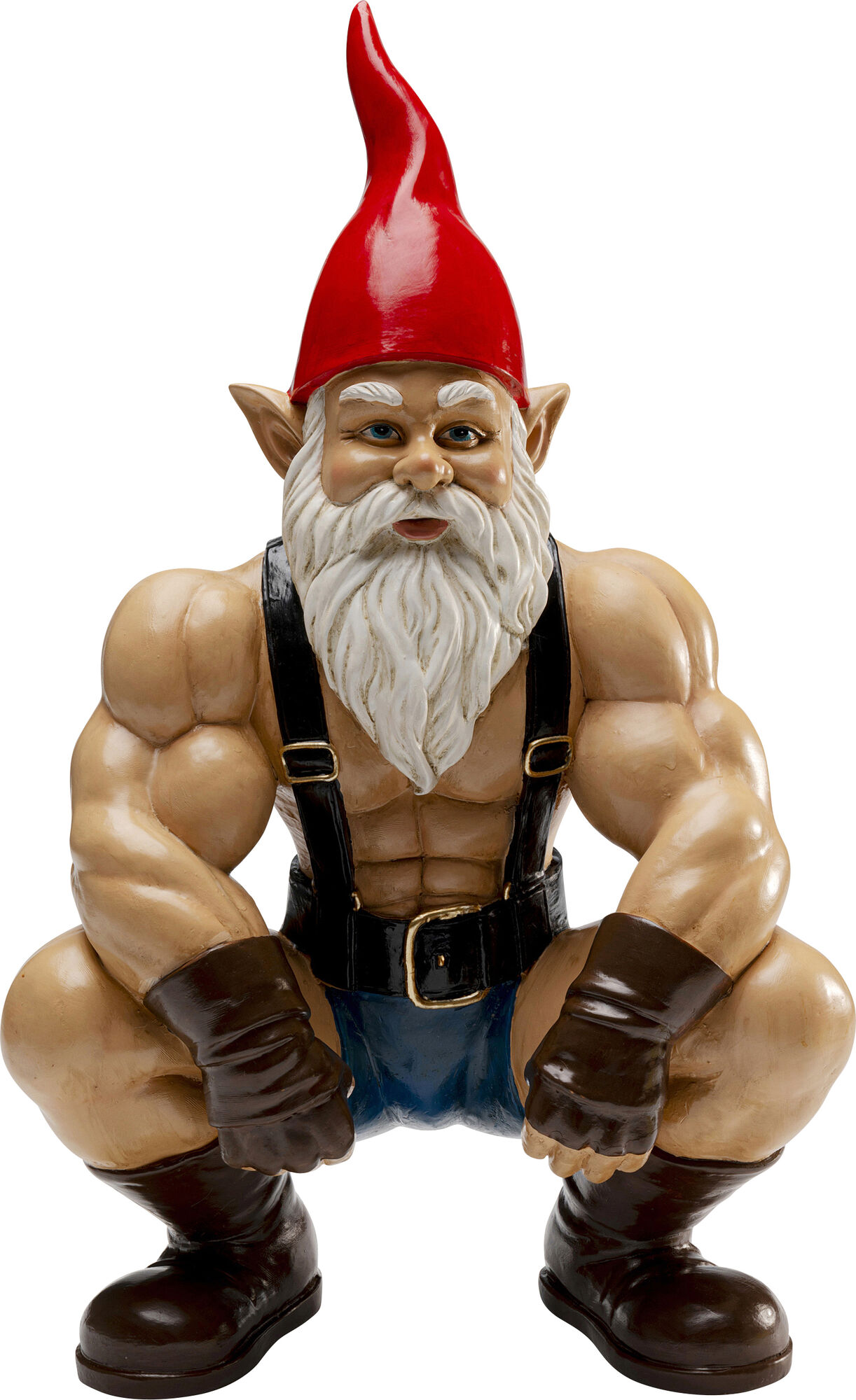 Figurka dekoracyjna Gnome Muscle 48cm – obraz-1