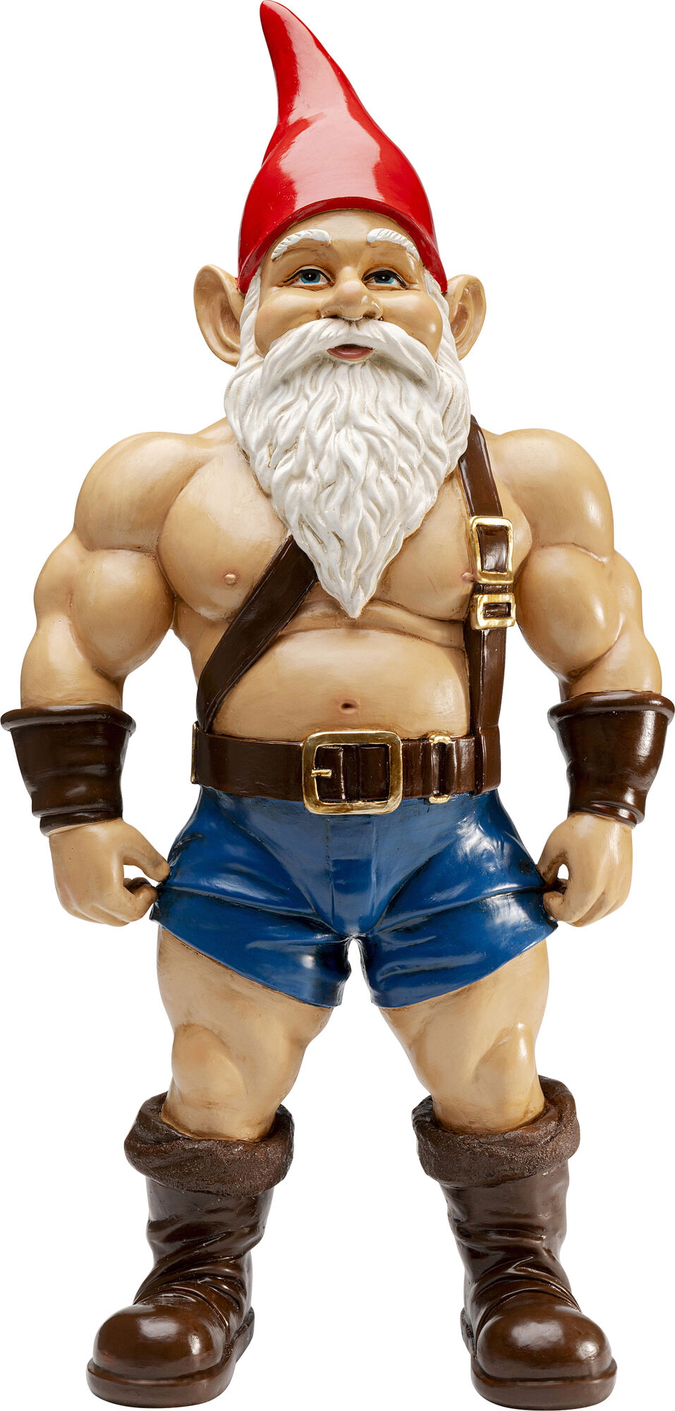 Figurka dekoracyjna Gnome Muscle 60cm – obraz-1