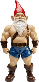 Figurka dekoracyjna Gnome Muscle 60cm – obraz-1