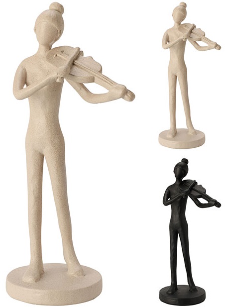 Деко фигура Жена с цигулка – изображение-1