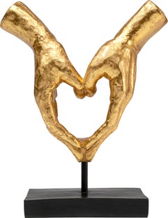 Skulptur Heart Hands - 38cm – bild-1.