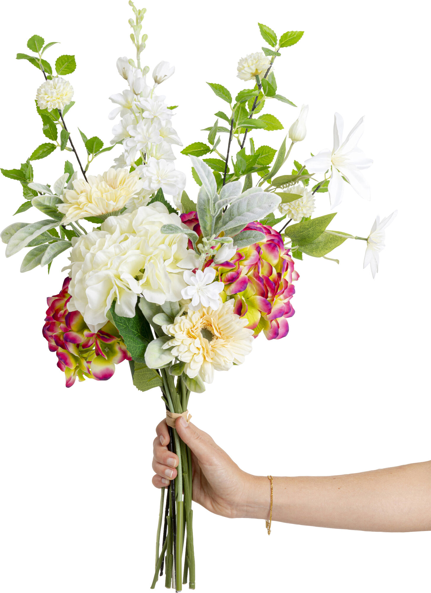 Planta deco Hydrangea Bouquet 68cm – Imagen-1.