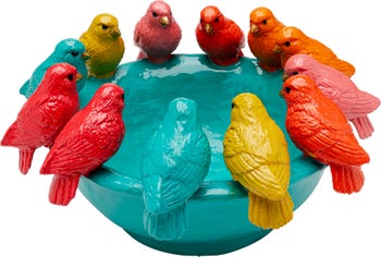 Dekor Skål Birds Gossip, 15cm – bild-1.