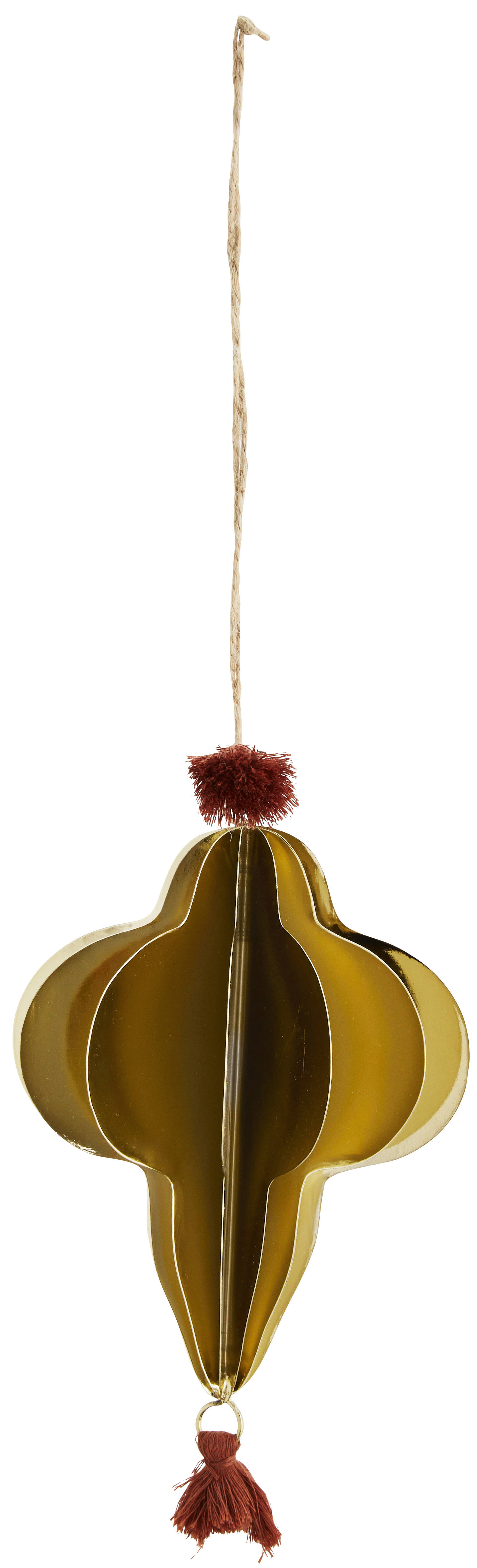 Dekoracja choinkowa Etay 16 cm złota – obraz-1