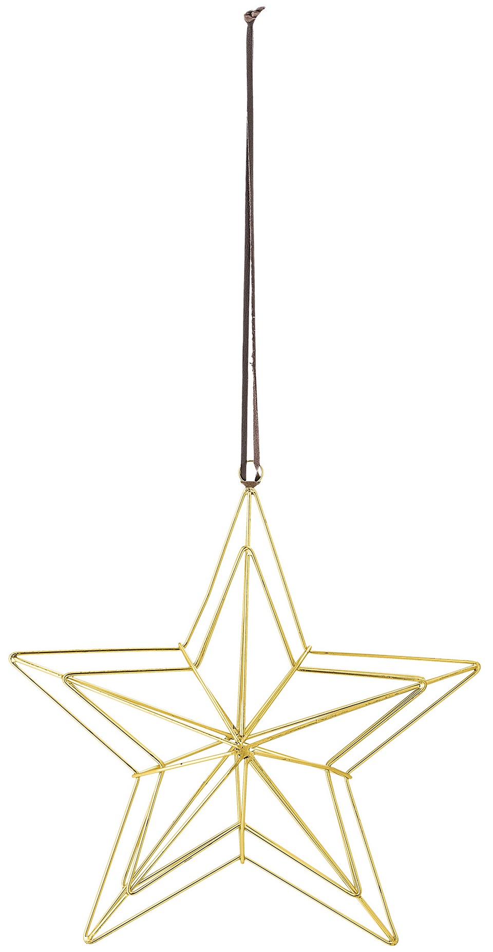 Dekoracja choinkowa Gold Star 30x30 cm – obraz-1