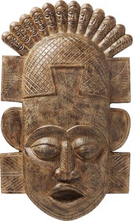 Dekoracja ścienna African Mask 44x90 cm – obraz-1