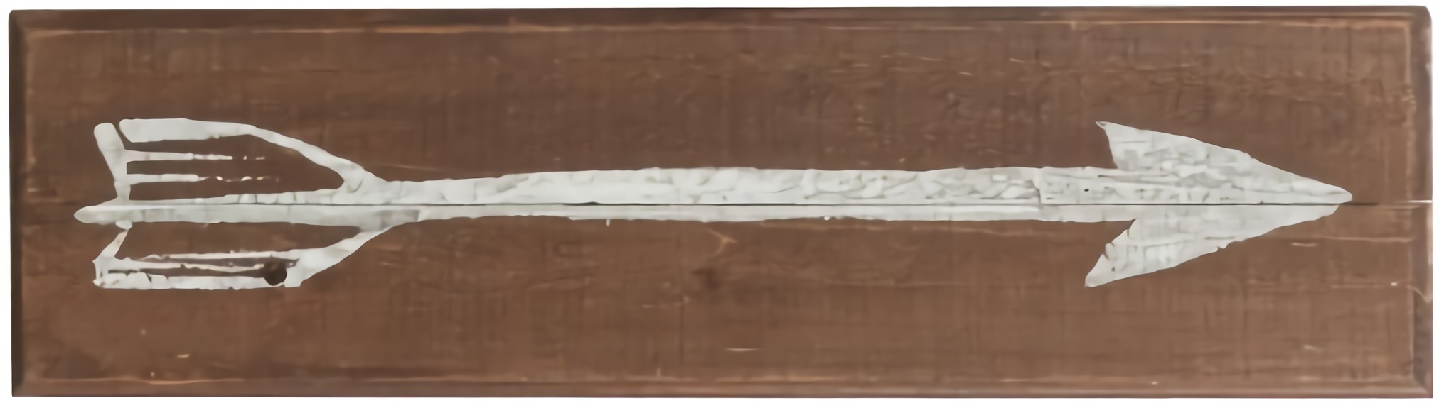 Dekoracja ścienna Arrow #2 60x17 cm drewniana – obraz-1