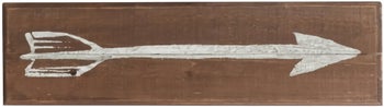Dekoracja ścienna Arrow #2 60x17 cm drewniana – obraz-1