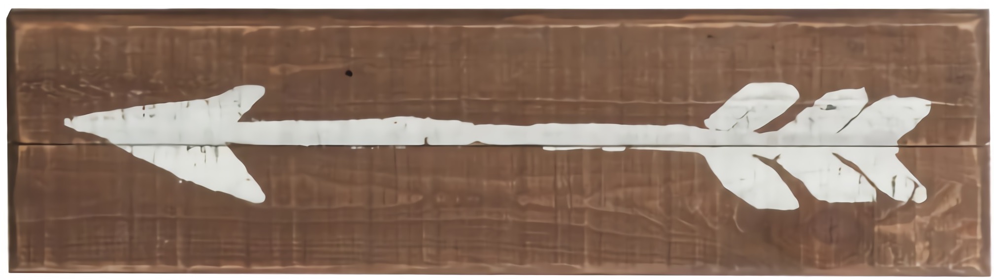 Dekoracja ścienna Arrow #3 60x17 cm drewniana – obraz-1