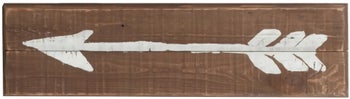 Dekoracja ścienna Arrow #3 60x17 cm drewniana – obraz-1