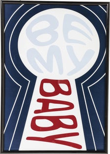 Quadro Frame Be My Baby 42x30cm – immagine-1.