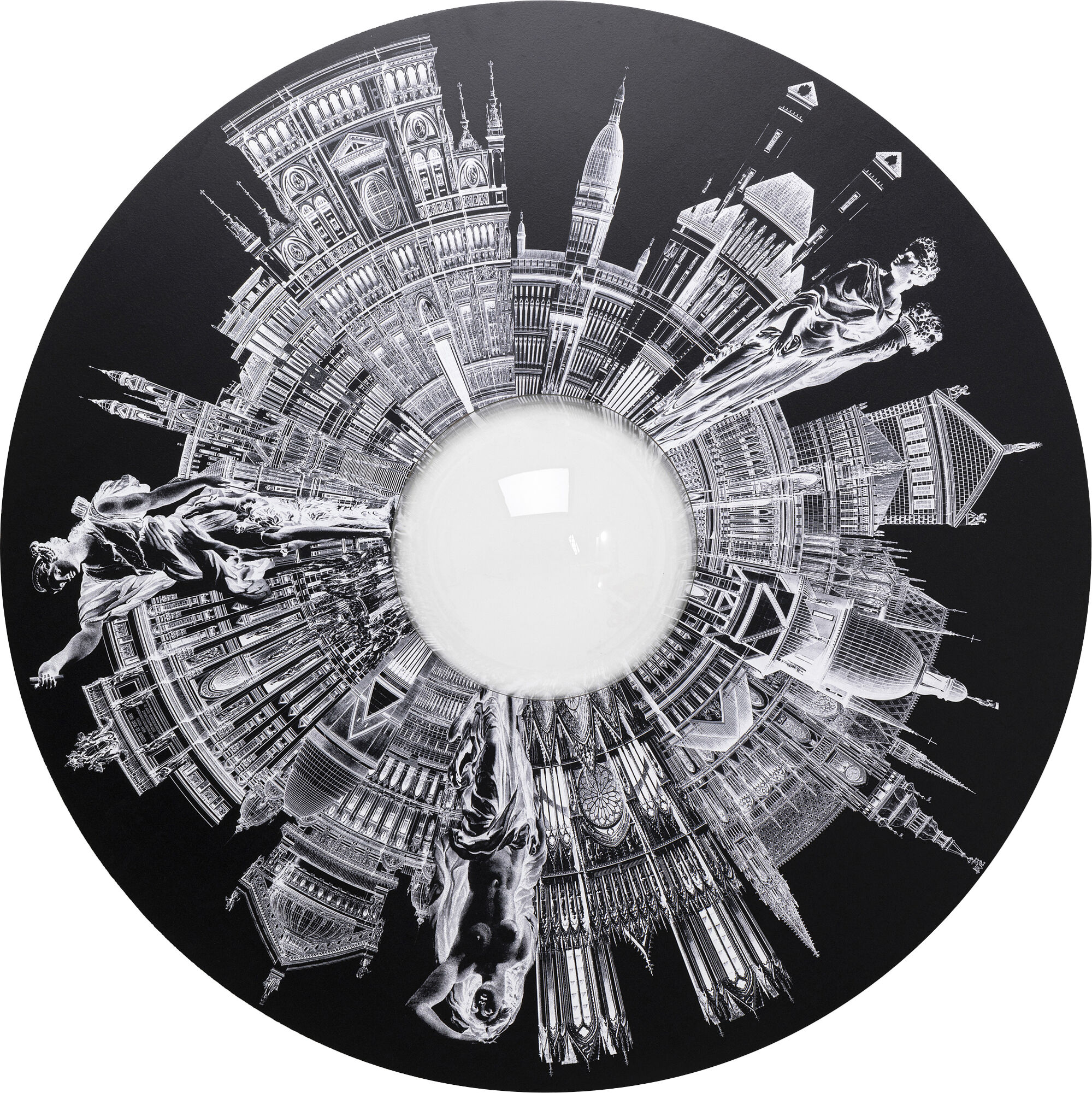 Декорация за стена City Pupil Ø160cm – изображение-1.