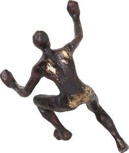 Dekoracja ścienna brązowa 14x9 cm – obraz-1