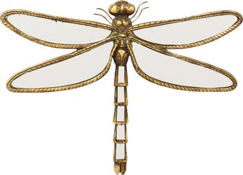 Decoratiune de perete Dragonfly Oglinda mica – imagine-1.