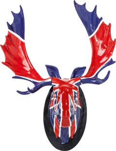 Dekoracja ścienna Elk Union Jack 104x55 cm kolorowa – grafika-1.