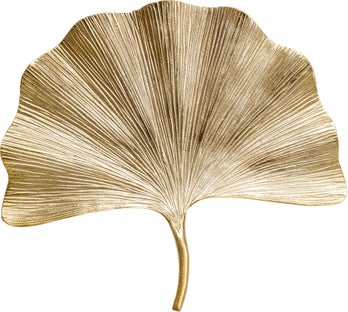 Sienos dekoracija Ginkgo Leaf 44cm – paveikslėlis-1.