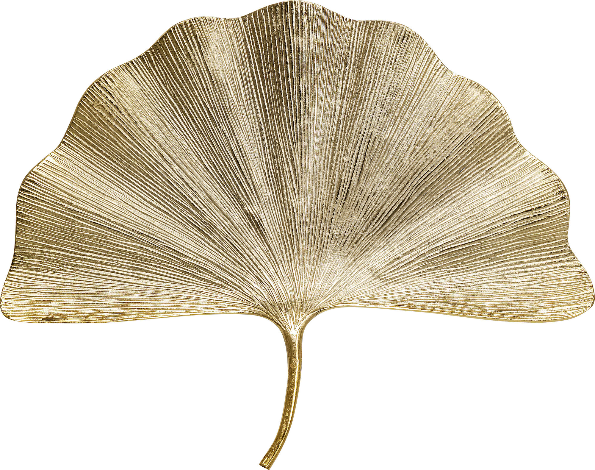Dekoracja ścienna Ginkgo Leaf 76x59 cm złota – grafika-1.