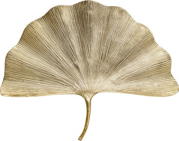 Dekoracja ścienna Ginkgo Leaf 76x59 cm złota – grafika-1.