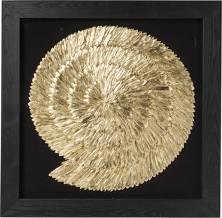 Bilde Gullen Snail Gull 120x120cm – bilde-1.