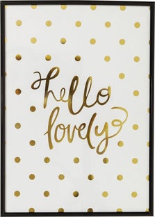 Картина Hello Lovely 42x30cm – изображение-1.
