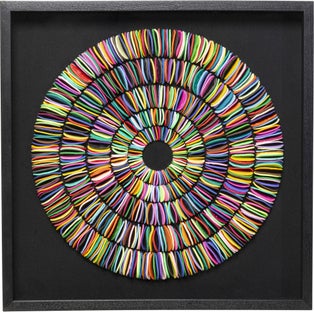 Cuadro Pasta Colore Circles 80x80cm – Imagen-1.