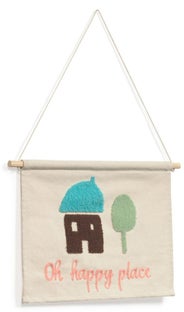 Gobelin ścienny kolorowy wiszący 35x25 cm – obraz-1