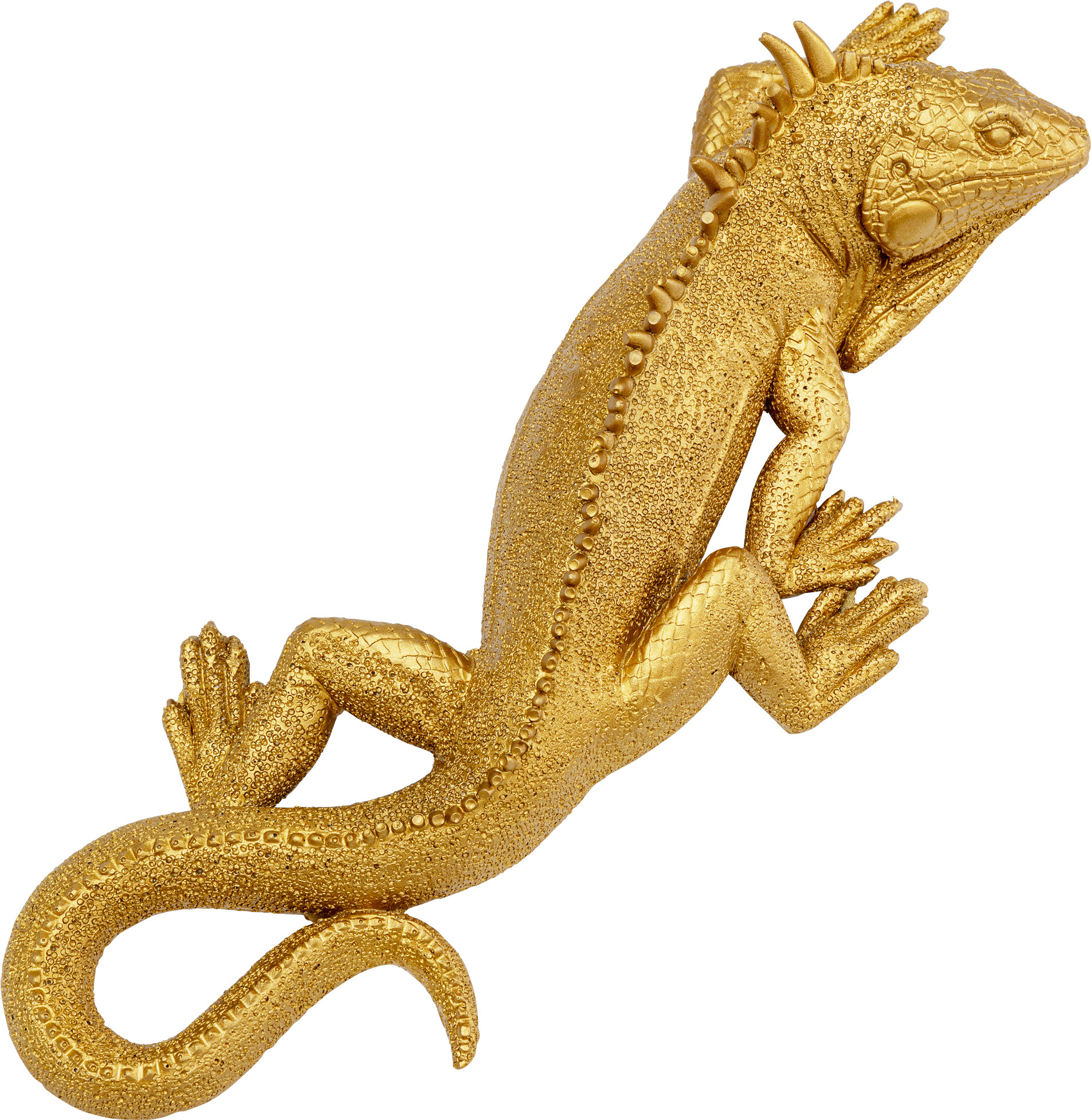 produkt: Väggdekor Lizard - Guld, 31cm.
