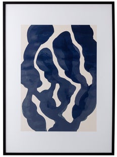 Dekoracja ścienna Lozata 52x72 cm czarno-biała – obraz-1