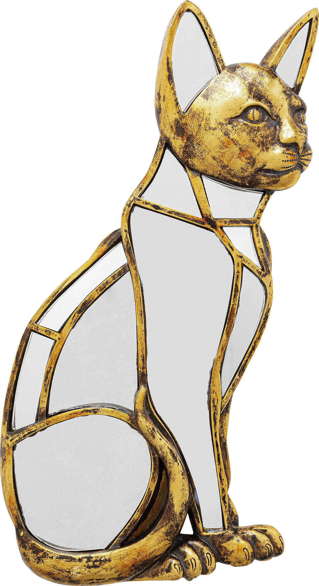 Стенна декорация Cat Огледало 38cm – изображение-1.