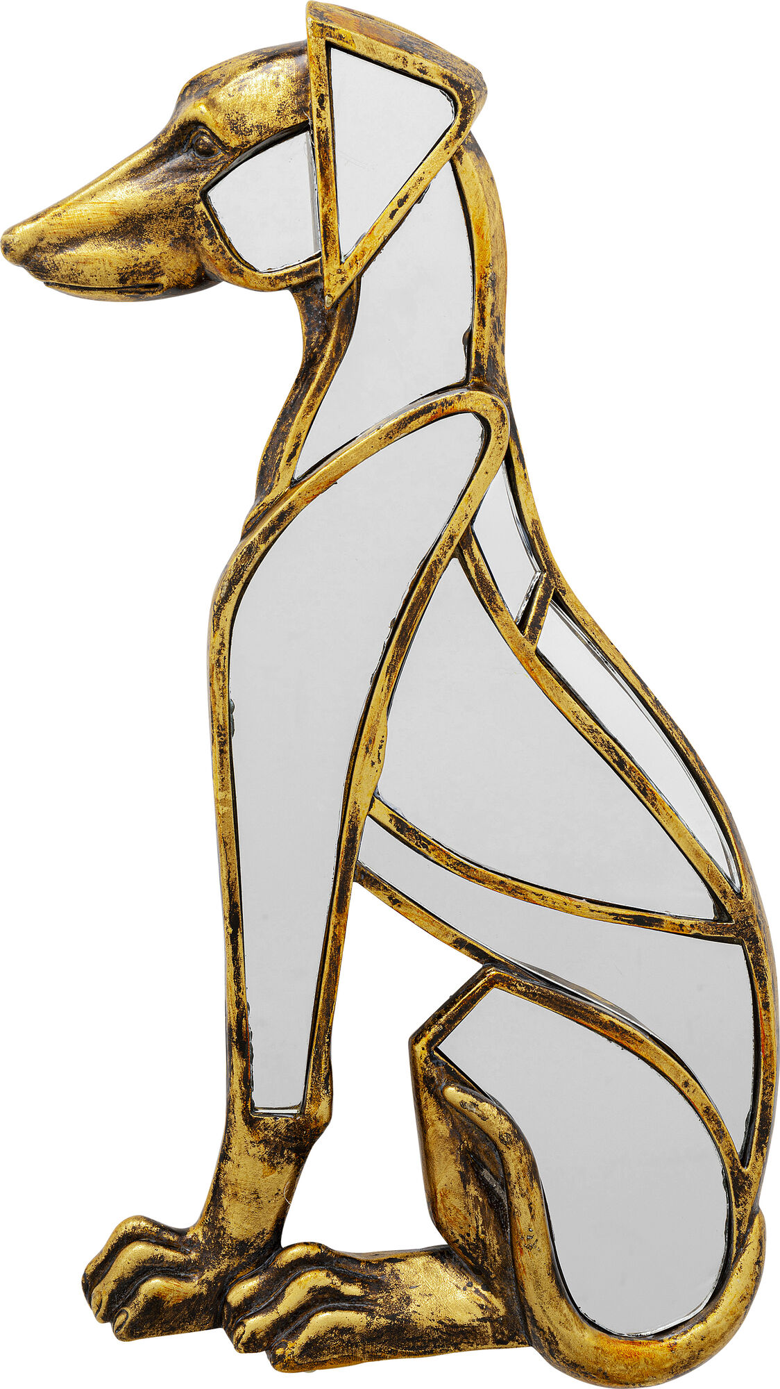 Стенна декорация Dog Огледало 38cm – изображение-1.