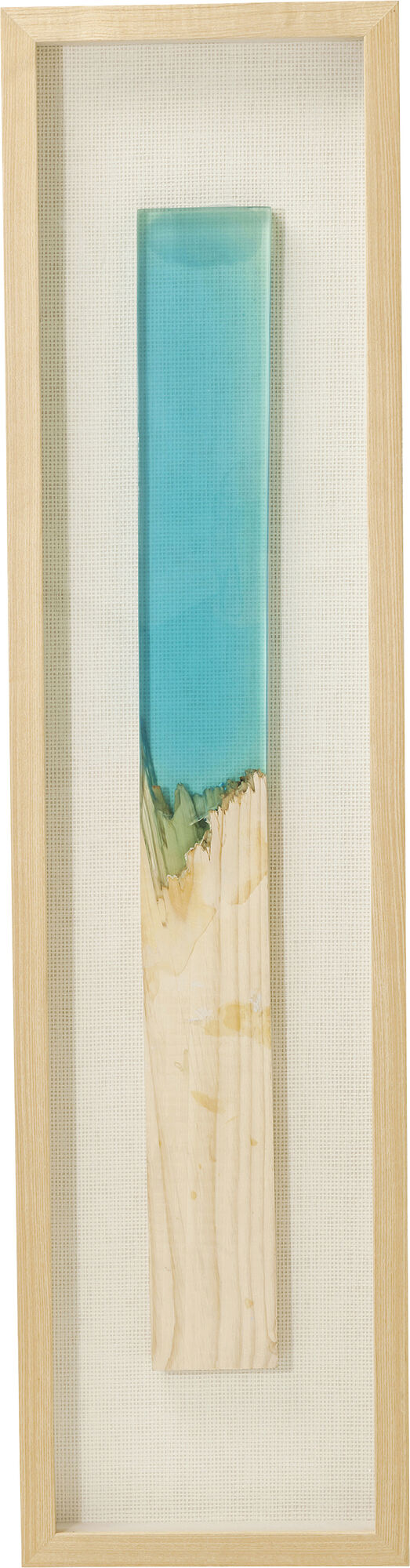 Dekoracja ścienna Match Blue 30x120 cm niebieska – obraz-1