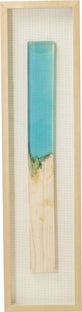 Dekoracja ścienna Match Blue 30x120 cm niebieska – obraz-1