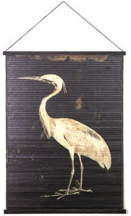 Dekoracja ścienna Miyagi Bird 90x120 cm – obraz-1