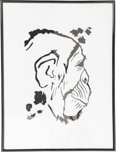 Dekoracja ścienna szklana biała 38x50 cm – obraz-1